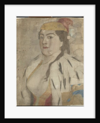 Portrait of an unknown woman from Istanbul by Jean-Etienne Liotard