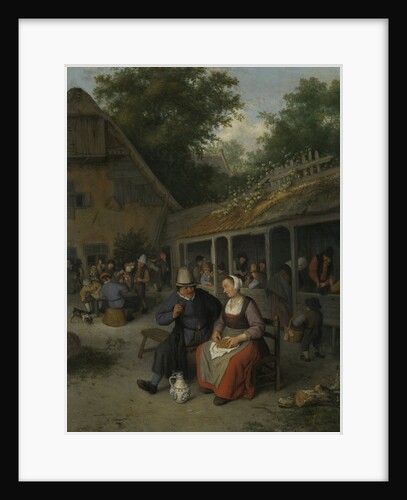Peasant Inn by Cornelis Dusart