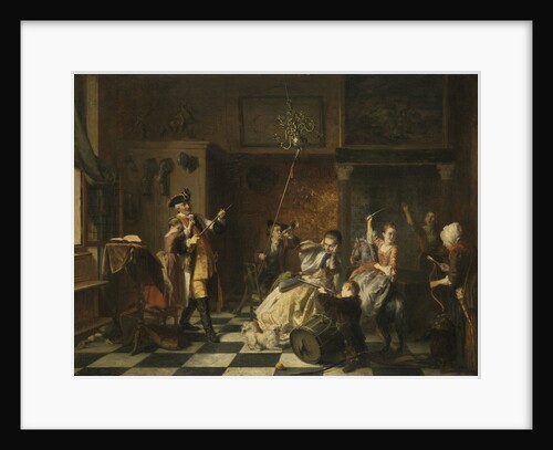 Thus the old sing, squeaks the boy (Parricides) (Children follow the example of their parents) by David Bles