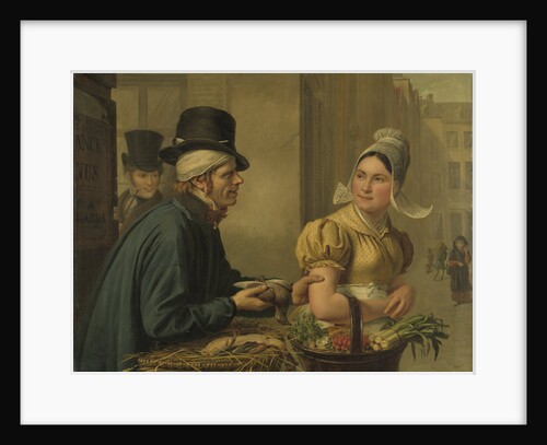 Poultry Vendor (Poulterer) by Ignace Brice
