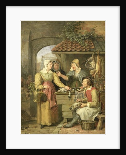 A Game Market by Willem Jodocus Mattheus Engelberts