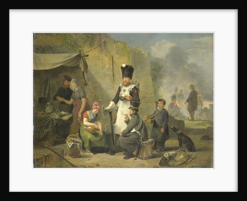 The Sutler by Anthonie Constantijn Govaerts
