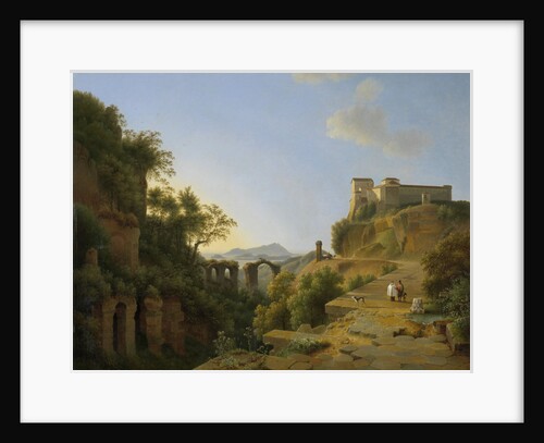 The Gulf of Naples with the Island of Ischia in the Distance, Italy by Josephus Augustus Knip