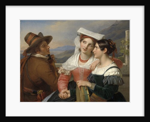 Of One Heart by Cornelis Kruseman