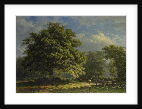 View in the Bentheim Forest by George Andries Roth