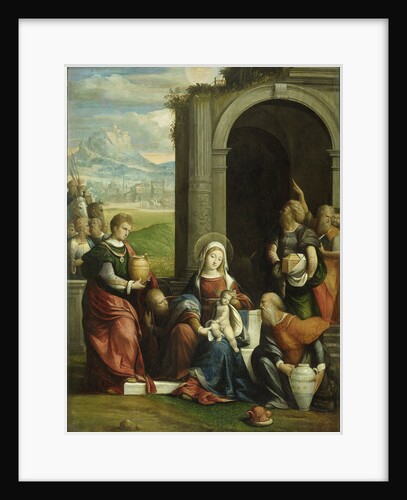 Adoration of the Magi by Benvenuto Tisi da Garofalo