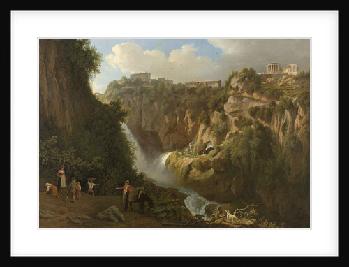 The Waterfall at Tivoli by Abraham Teerlink