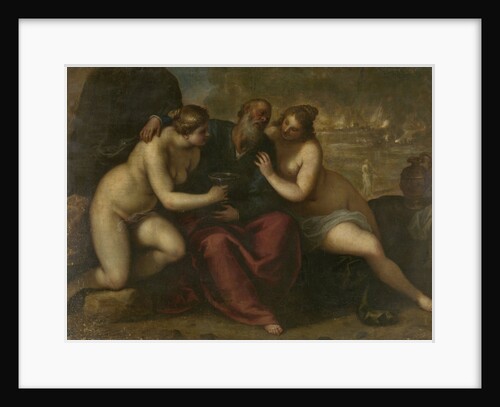 Lot and his Daughters by Jacopo Palma