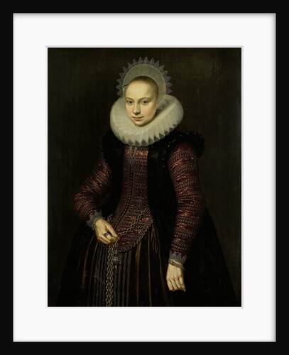 Portrait of Brechtje Overrijn van Schoterbosch by Cornelis van der Voort