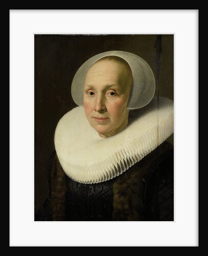 Portrait of Margriet Benningh, second Wife of Pieter Dircksz Hasselaer by Nicolaes Eliasz. Pickenoy
