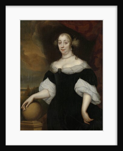 Portrait of Margaretha Munter, second Wife of Jacobus Trip by Lambertus Jansz. de Hue