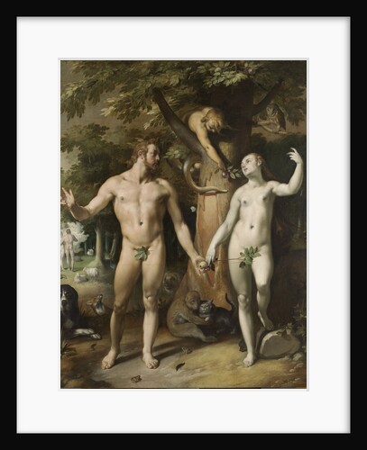 The Fall of Man by Cornelis Cornelisz. van Haarlem