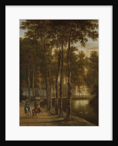The Avenue of Birches by Jan Hackaert