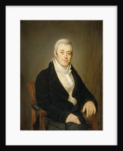 Portrait of Jonas Daniel Meijer, Lawyer by Louis Moritz