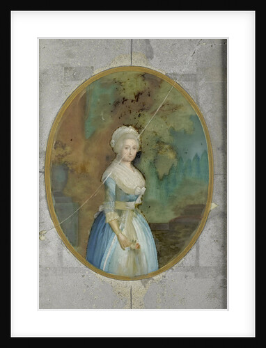 Portrait of a Woman in 18th-century Clothing by Anonymous