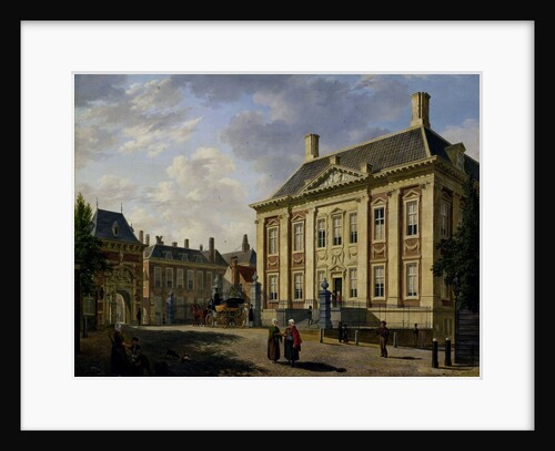 Mauritshuis in The Hague, The Netherlands by Bartholomeus Johannes van Hove