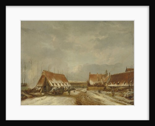 The Casemates of Naarden in 1814, The Netherlands by Pieter Gerardus van Os