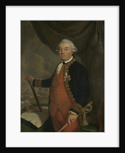 Portrait of Johan Arnold Zoutman by Cornelis van Cuylenburgh II