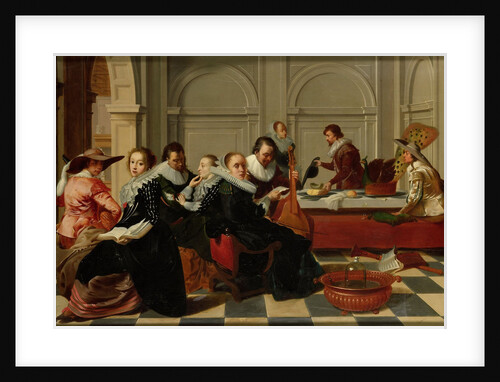 Musical Party, copy after Willem Cornelisz. Duyster, after 1700 by Anonymous