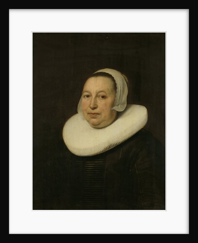 Portrait of Maria Pietersdr de Leest, Wife of Samuel van Lansbergen by Bartholomeus van der Helst