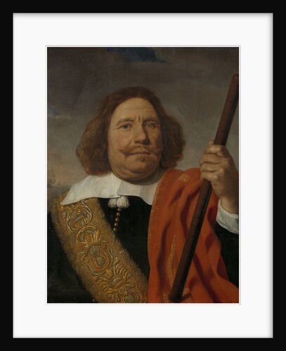 Portrait of Egbert Meeuwsz Cortenaer, Lieutenant-Admiral of the Meuse by Bartholomeus van der Helst