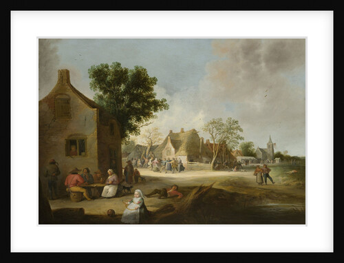 Peasant Kermis (Kermesse in a Village) by Pieter de Bloot