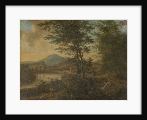 Italian Landscape at Sunset by Willem de Heusch