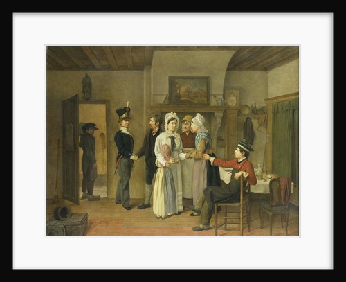 The Soldier's Farewell by Charles van Beveren