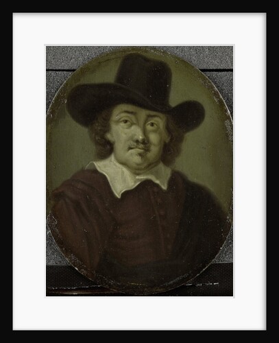Portrait of Jeremias de Decker, Poet in Amsterdam by Arnoud van Halen