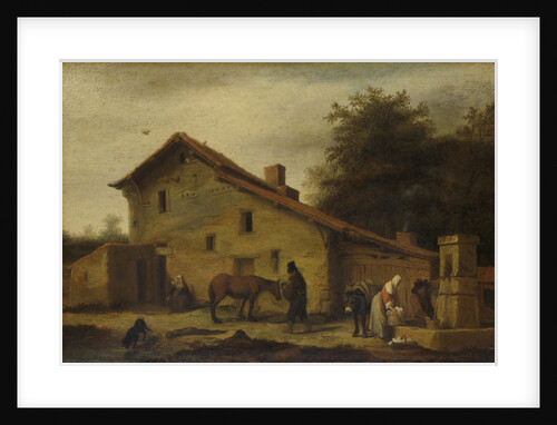 Inn near Nantes France by Lambert Doomer