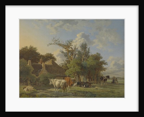 Landscape by Jean François Valois