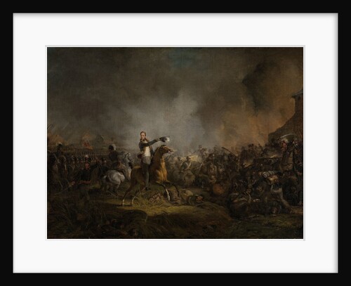 The Prince of Orange at Quatre Bras, 16 June 1815 by Jan Willem Pieneman