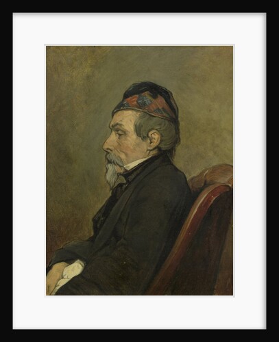 Portrait of Johan-Hendrick-Louis Meyer, Marine Painter by Jan Weissenbruch