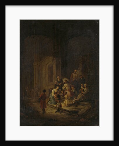 Christ Blessing the little Children by Jacob de Wet I