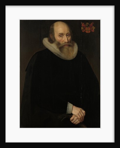 Portrait of Antonius Antonides van der Linden, Physician in Amsterdam, The Netherlands by Hendrik Meerman