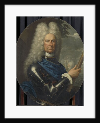 Portrait of Rear-Admiral Arent van Buren by Christoffel Lubienitzki