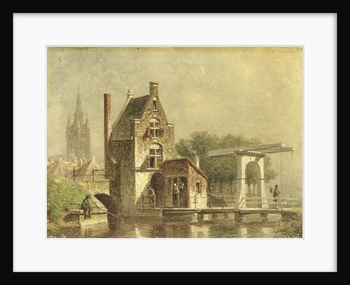 The Koepoort in Delft, The Netherlands by Petrus Gerardus Vertin