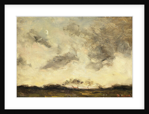 Evening sun by Rudolf Jurriaan Stephanus Haak