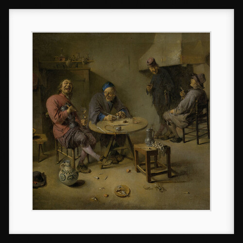 The Public Room at an Inn by Abraham Diepraam