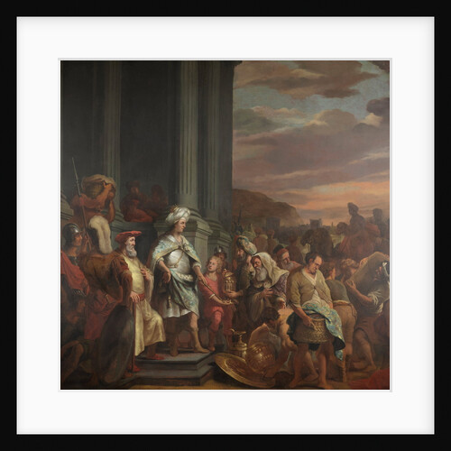 King Cyrus Handing over the Treasure Looted from the Temple of Jerusalem by Ferdinand Bol
