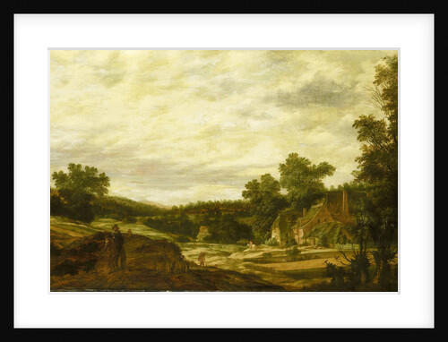 Hilly landscape by Pieter Stalpaert