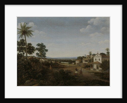 Landscape in Brazil by Frans Jansz Post