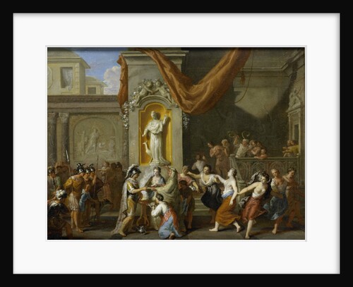Marriage of Alexander the Great, King of Macedonia, with Roxana of Bacteriane by Gerard Hoet I