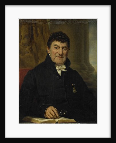 Portrait of Dr. Cornelis Hendrik à Roy, Physician and Biographer by Jan Adam Kruseman