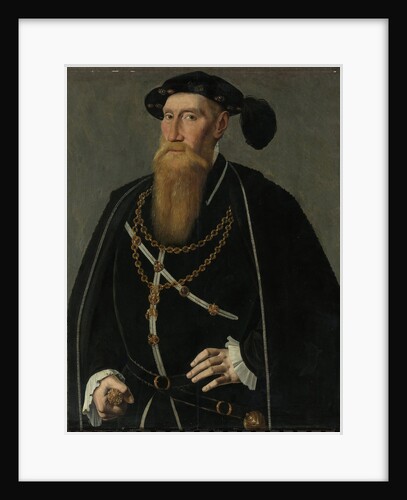 Portrait of Reinoud III of Brederode by Jan van Scorel