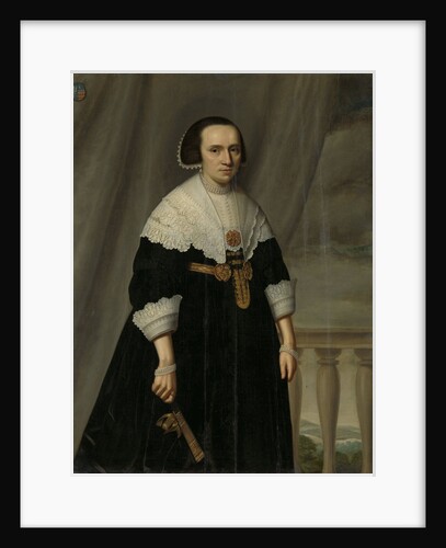 Portrait of Machteld Bas by Anonymous