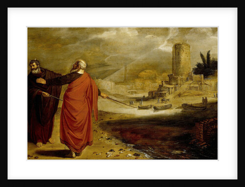 Aaron Transforming the Water of the Nile into Blood by Jan Symonsz Pynas