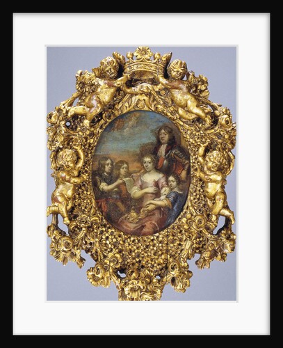Family Portrait of Willem Hadriaan of Nassau, Lord of Odijk, with his Wife and Children by Gerard Hoet I