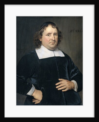 Thomas Pots, Clergyman at Vlissingen (Flushing) by Hendrick Berckman