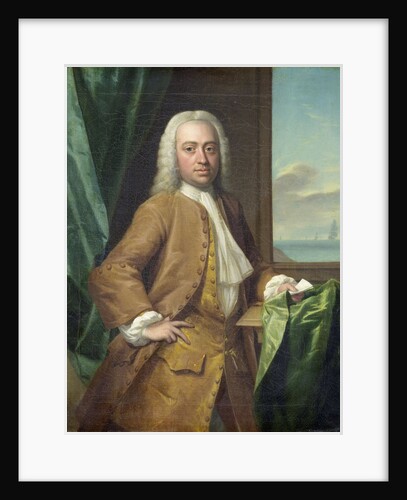 Portrait of Isaac Parker, Merchant from Middelburg by Philip van Dijk